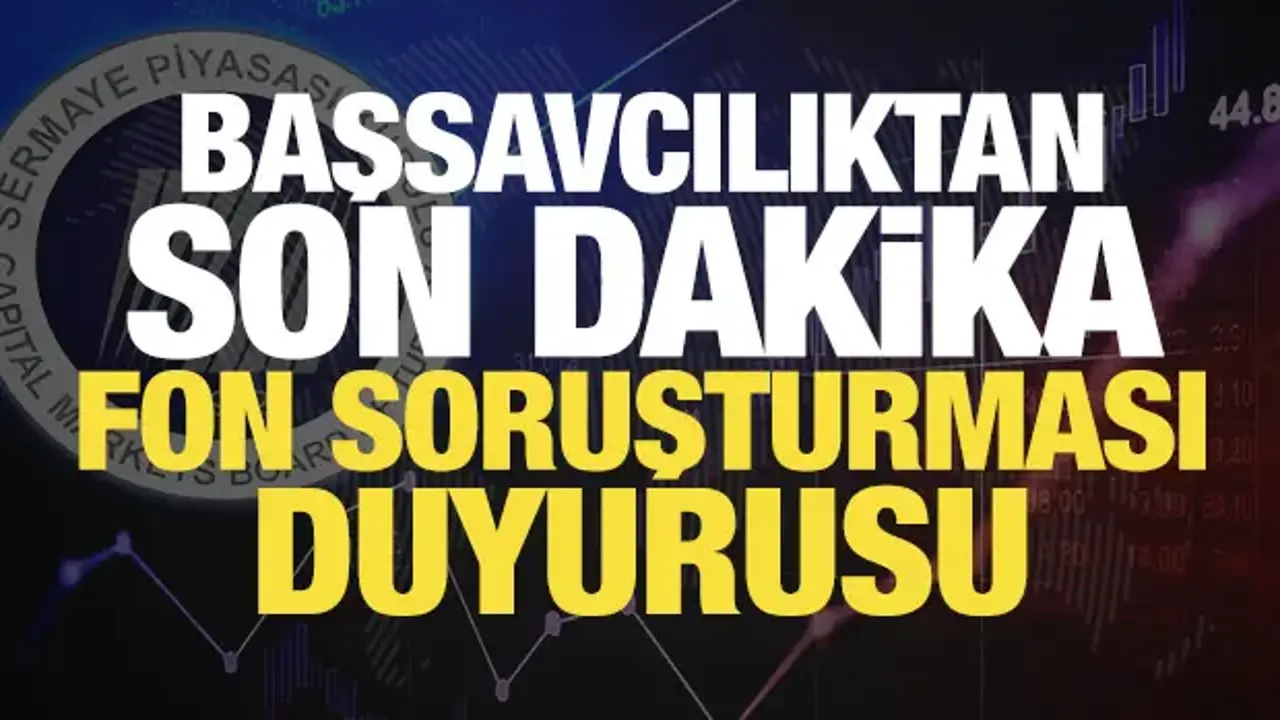 Başsavcılıktan son dakika fon soruşturması duyurusu! Mal varlığı iddialarına yanıt