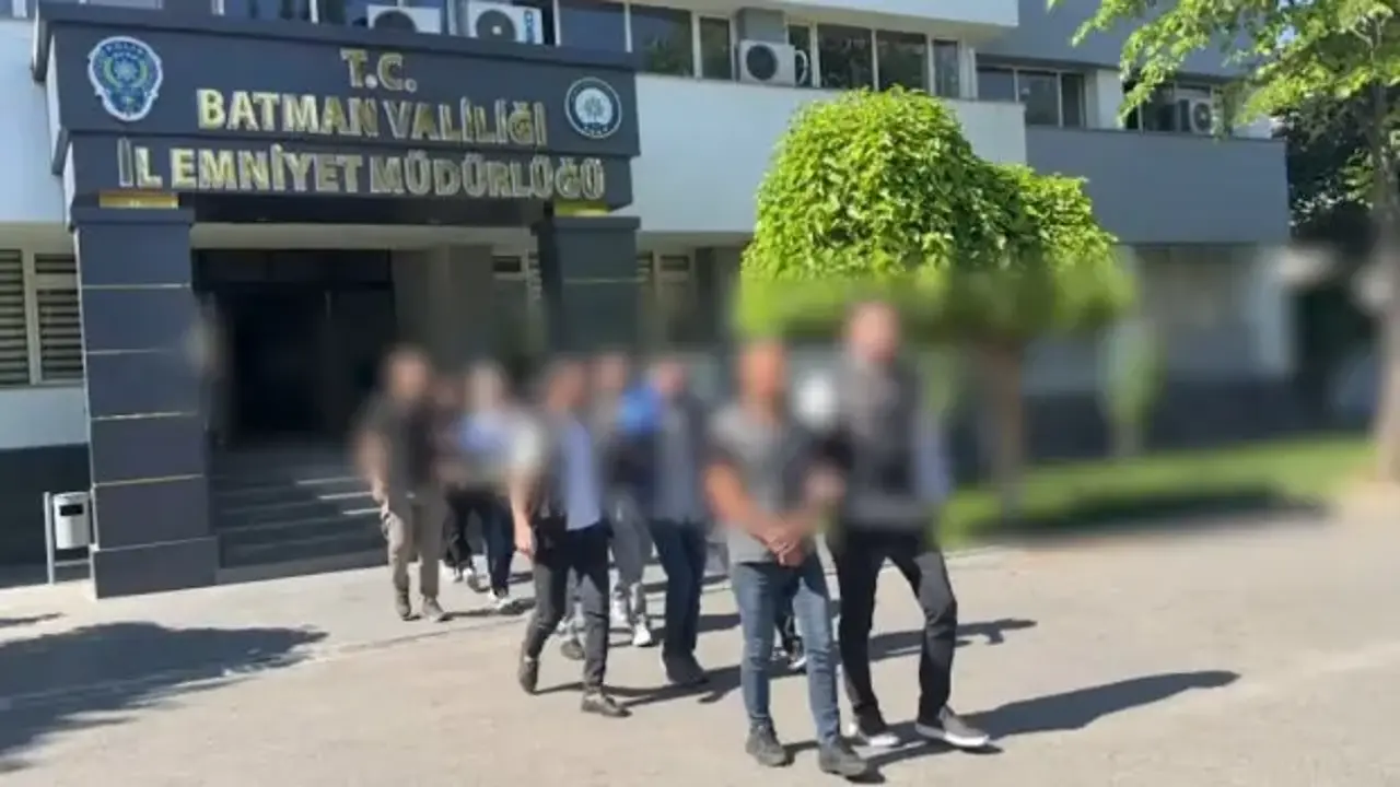 Batman merkezli 4 ilde uyuşturucu operasyonu: 17 tutuklama