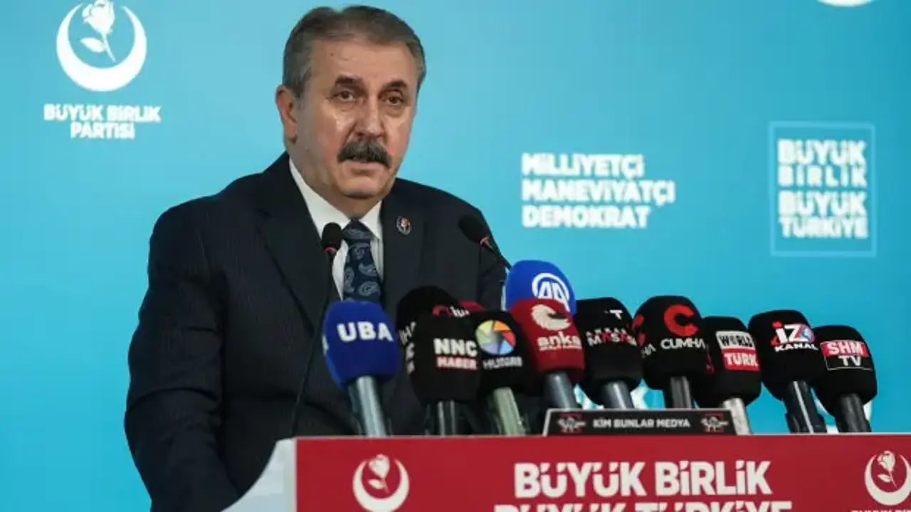 BBP Genel Başkanı Destici'den Fon soruşturması mesajı