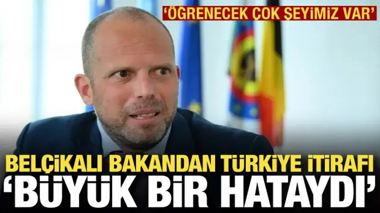 Belçika Savunma Bakanı: Türkiye'den öğrenecek çok şey var