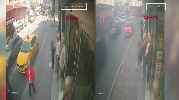Beyoğlu’nda gözüne cansız mankenin kıyafetini kestiren hırsız 3,5 ay sonra yine aynı yöntemi denedi