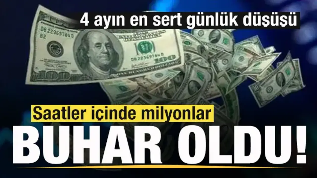 Bitcoin iki ayın dibini gördü! Saatler içinde milyonlar buhar oldu
