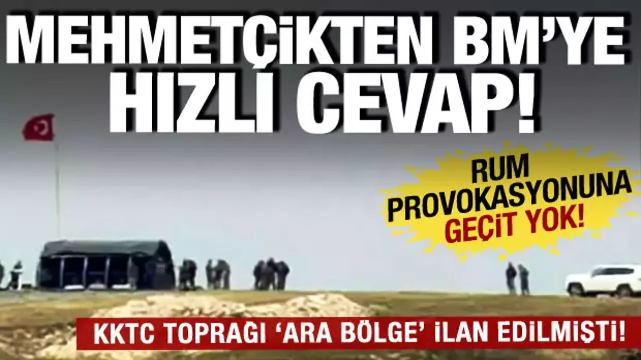 BM, KKTC toprağını ara bölge ilan etti! Mehmetçik Türk bayrağını göndere çekti!
