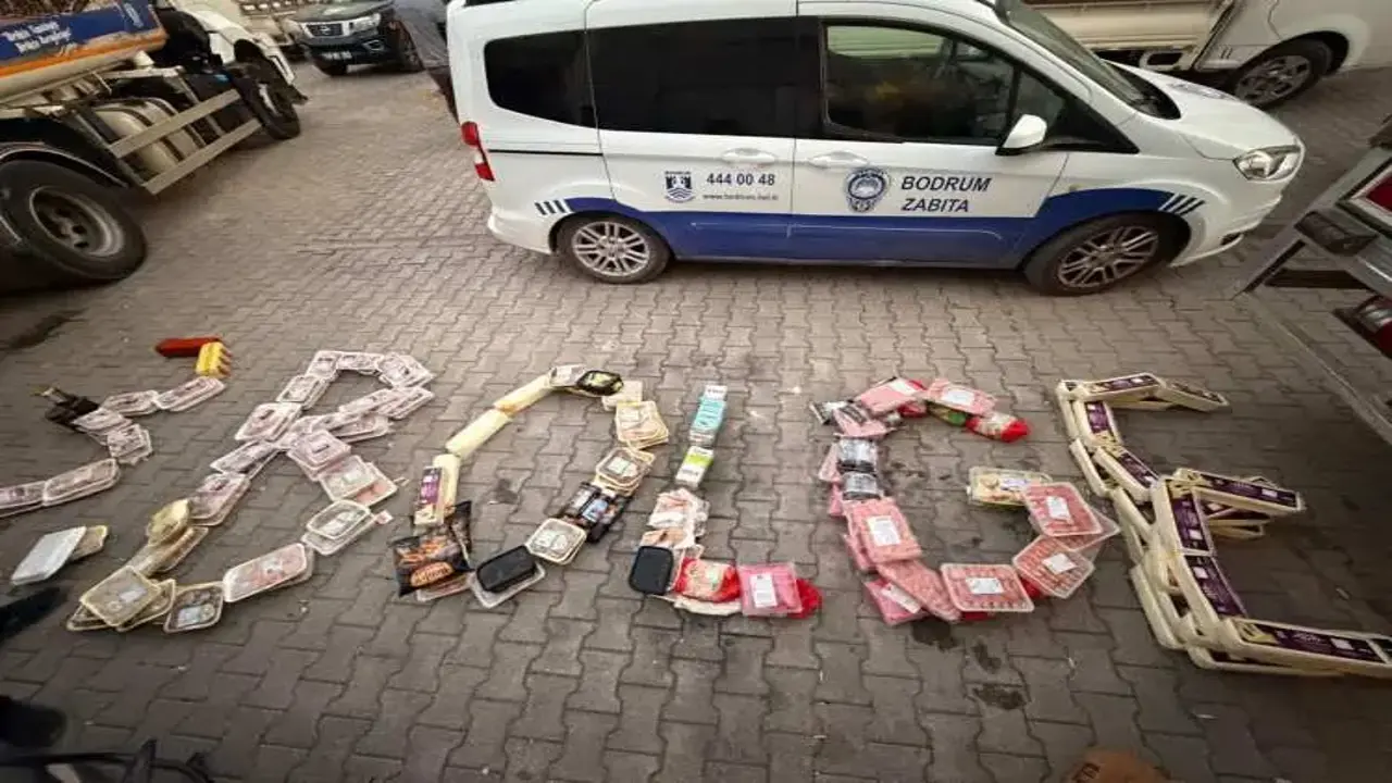 Bodrum'da gıda skandalı! 1 ton 200 kilo ürün imha edildi