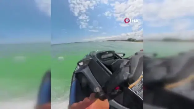 Boğulma tehlikesi yaşayan genç kızı cankurtaran ekipleri son anda kurtardı