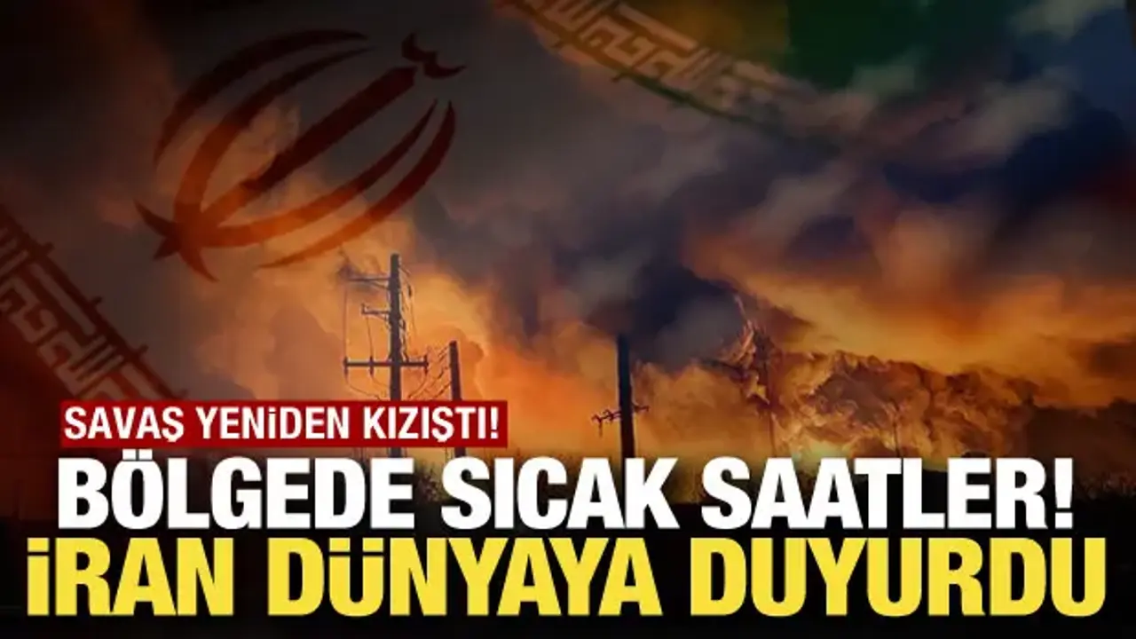 Bölgede sıcak saatler! İran'dan yeni tehdit: Füze yağmuruyla karşılık verilecek