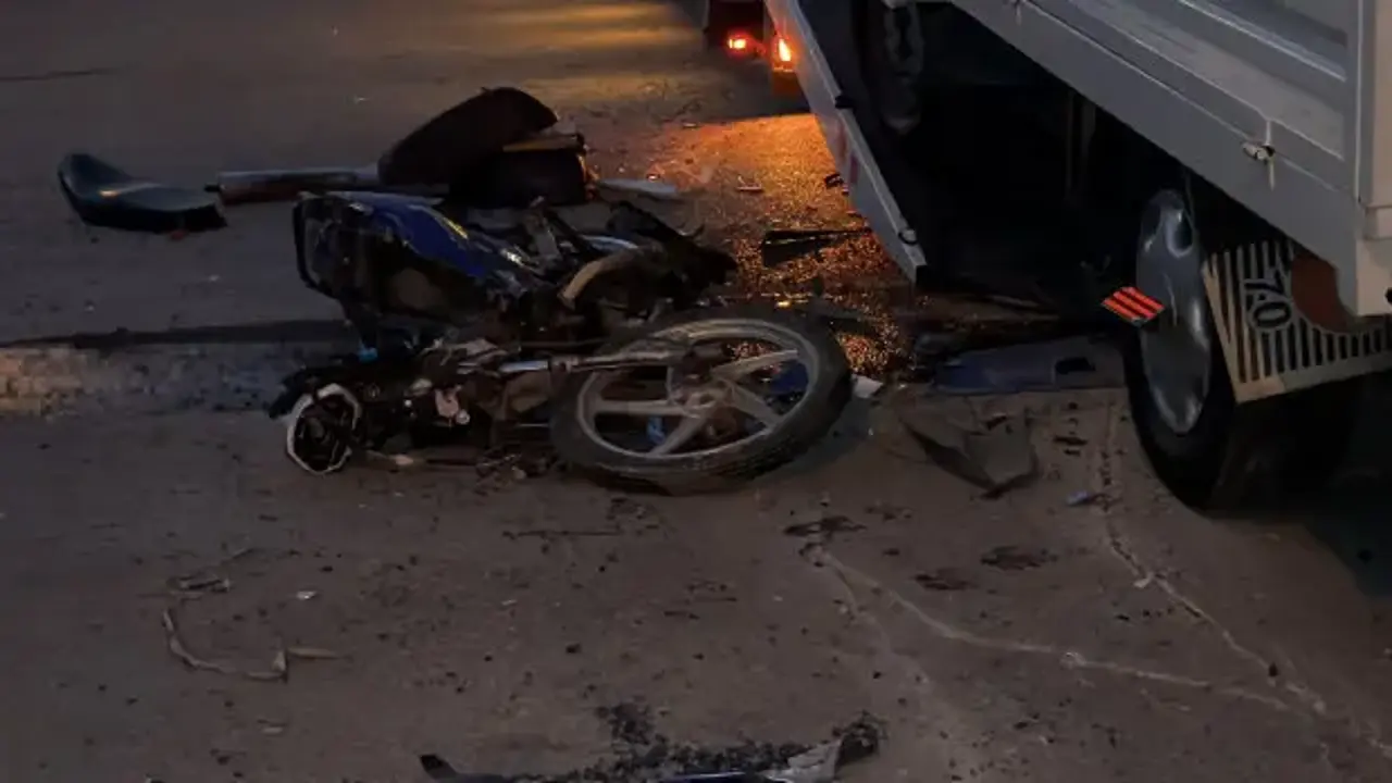 Bolu'da feci kaza! Motosiklet ile kamyonet çarpıştı: 1 ölü, 1 yaralı