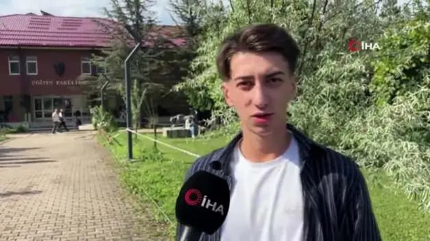 Bolu’da YKS'ye giren öğrencinin milli takım mağlubiyeti sonrası tepkisi viral oldu