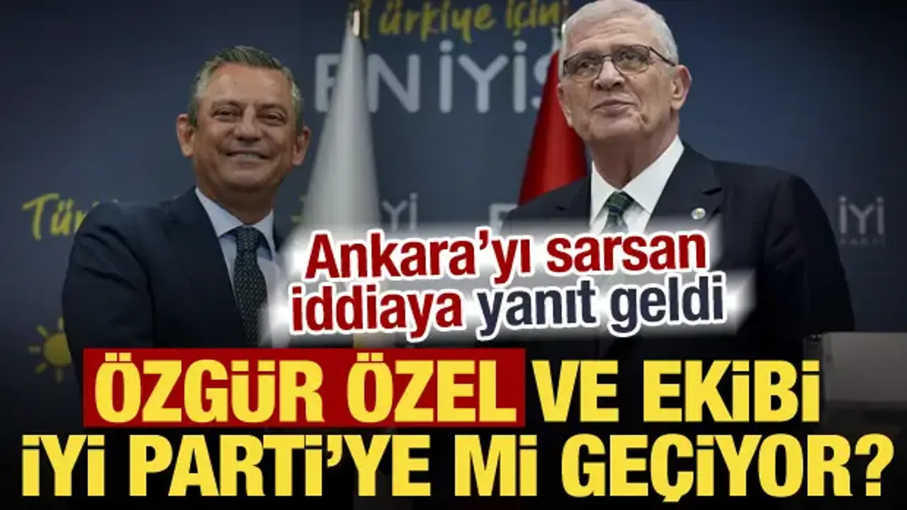 Bomba iddia: Özgür Özel İYİ Parti'ye mi geçiyor? Müsavat Dervişoğlu'ndan yanıt geldi
