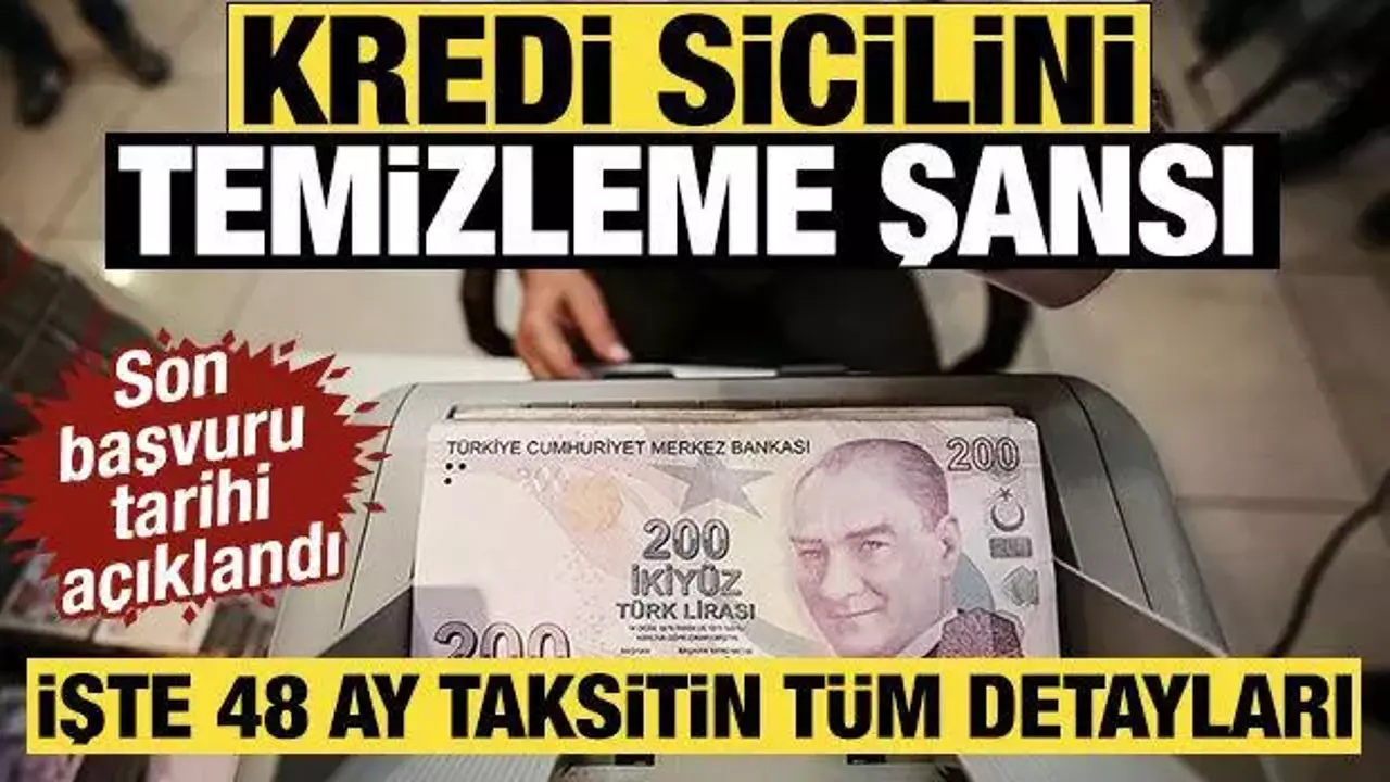 Borcu olanlar için geri sayım başladı! İcradan kurtaracak fırsat: Tarih açıklandı