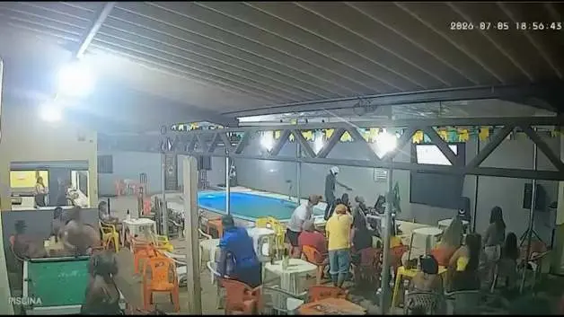 Brezilya maçında kanlı infaz: Kameralar saniye saniye kaydetti