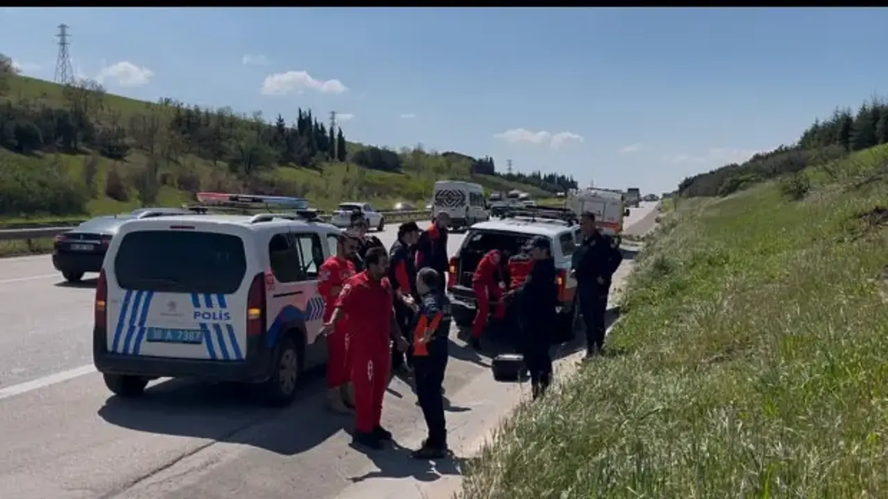 Bursa'da otoyolda “çocuk” alarmı: Ekipler seferber oldu