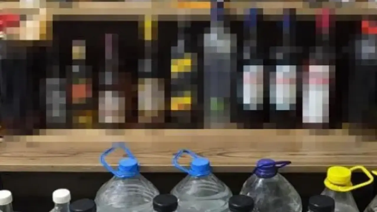 Bursa’da sahte içki operasyonu: 436 litre ele geçirildi