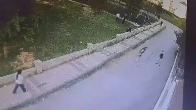 Büyükçekmece'de 15 yaşındaki Abdulbaki'nin öldüğü bıçaklı kavga kamerada