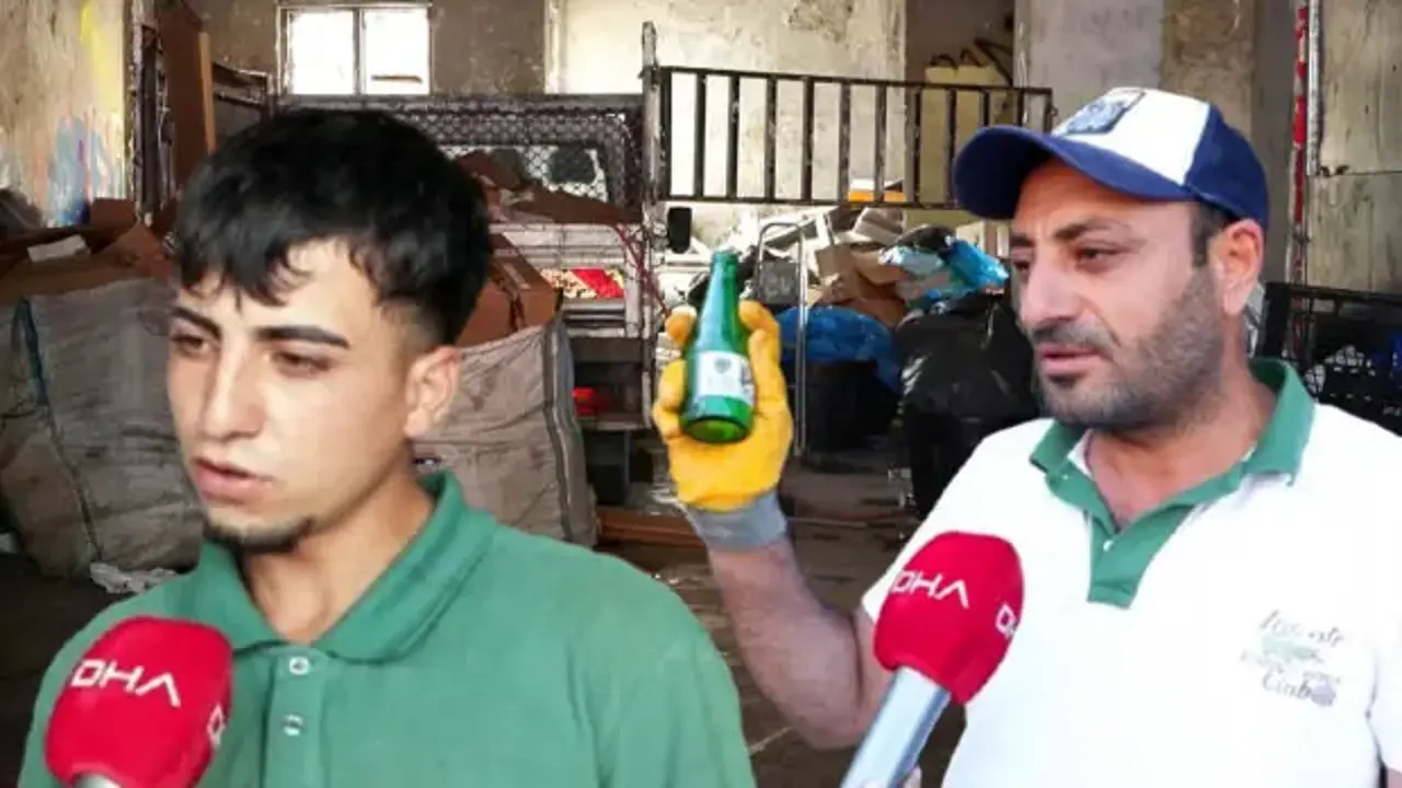 Cam şişeleri eskiden alan yoktu, şimdi 1 liradan satıyoruz!