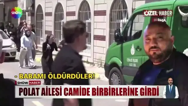 Can Polat'ın cenazesinde Engin Polat istenmedi, kavga çıktı!