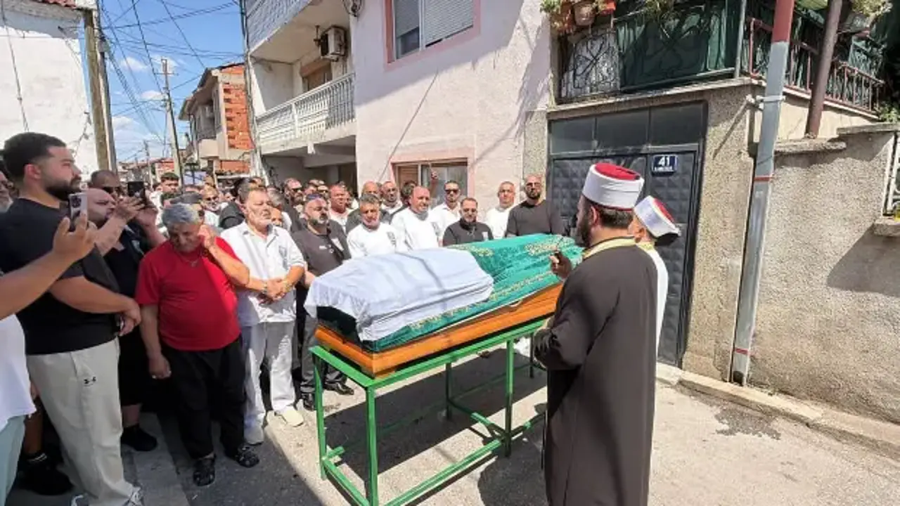 Cansever Kuzey Makedonya'da son yolculuğuna uğurlandı