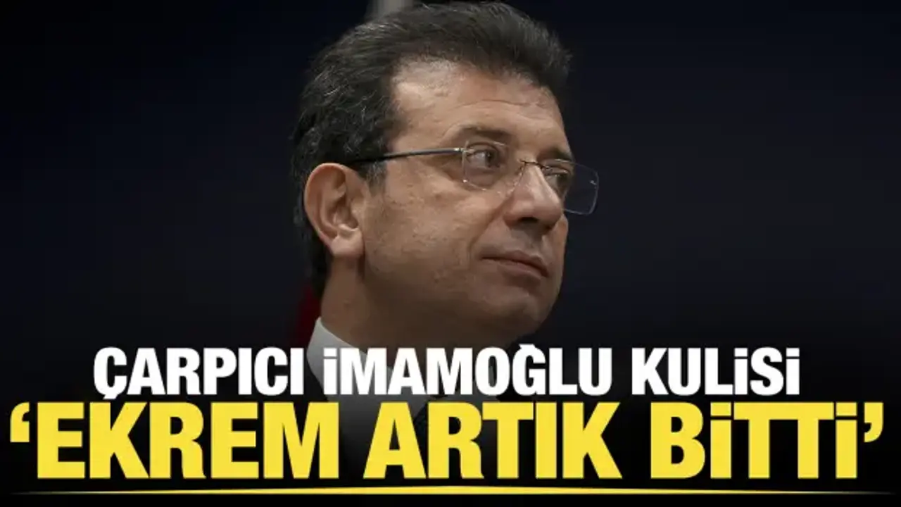 Çarpıcı İmamoğlu kulisi: Çözülmeler başladı, Ekrem artık bitti