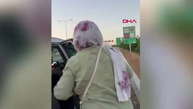 Çatalca'da yanan elektrikli otomobil az kalsın faciaya neden oluyordu! Aile ölümden saniyelerle kurtuldu