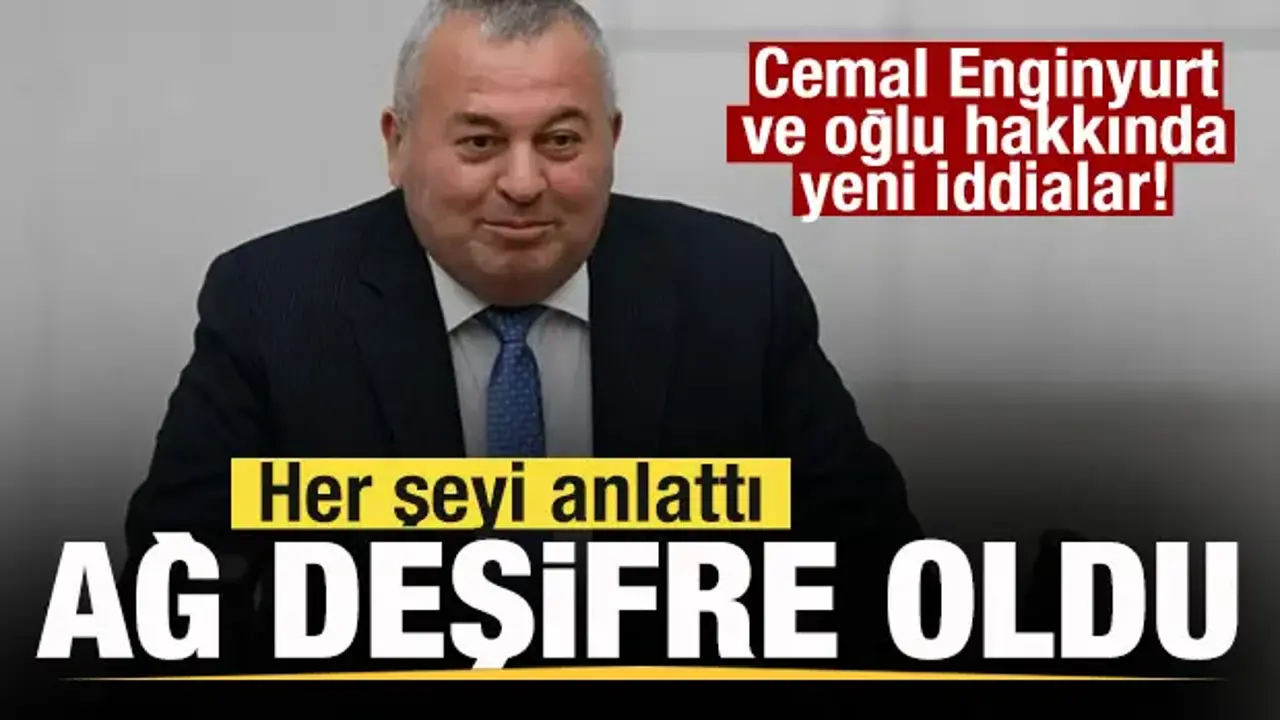 Cemal Enginyurt ve oğlu hakkında bomba ifade! Her şeyi anlattı! Ağ deşifre oldu!