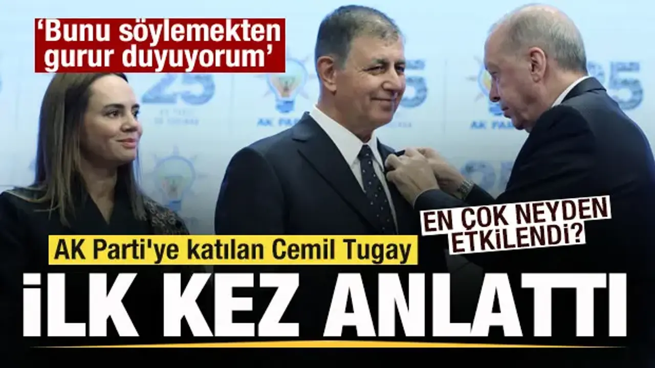 Cemil Tugay ilk kez anlattı! En çok neyden etkilendi? Bunu söylemekten gurur duyuyorum