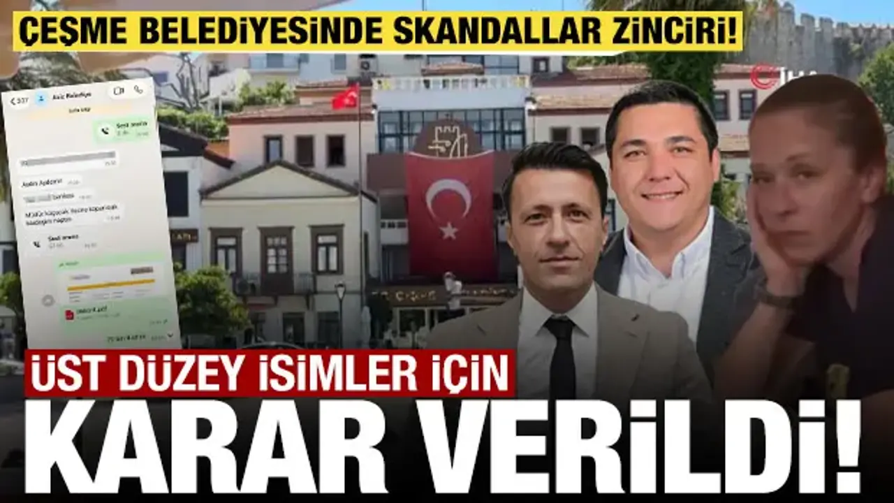 Çeşme Belediyesinde rüşvet depremi: Üst düzey isimler tutuklandı