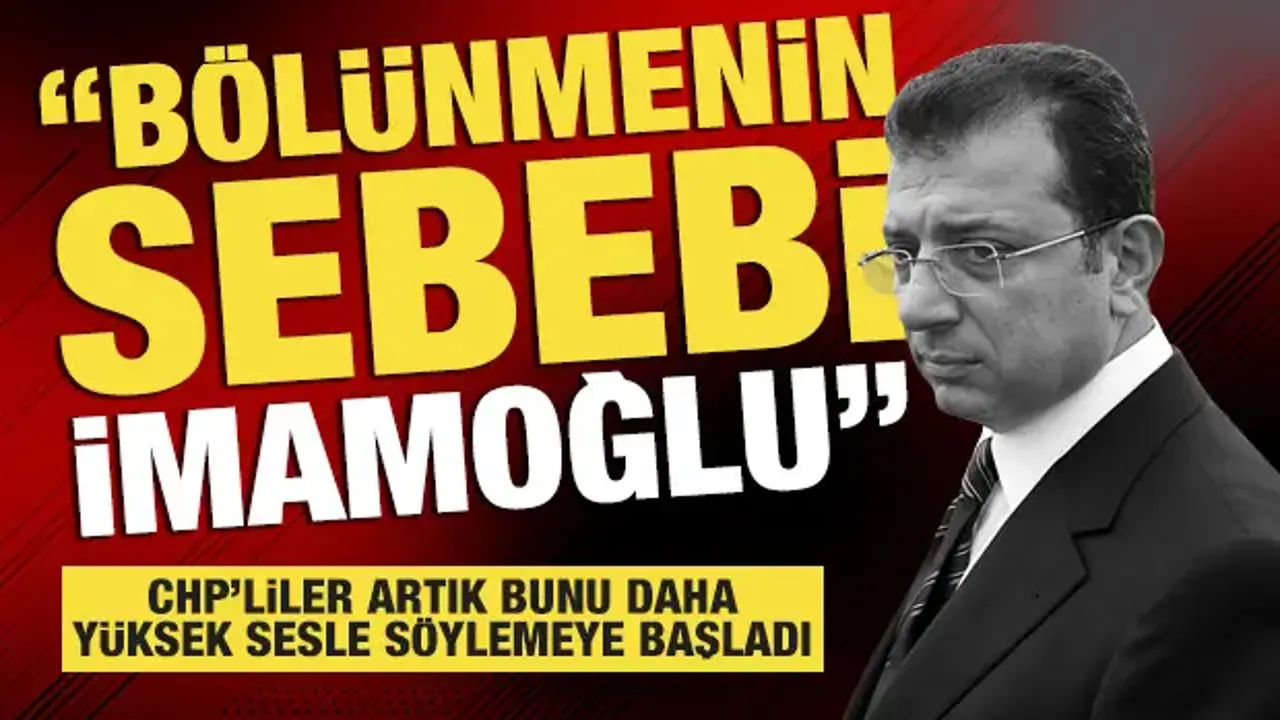 CHP Aydın İl Başkanı Bayırlı: Bölünmenin tek sorumlusu Ekrem İmamoğlu'dur