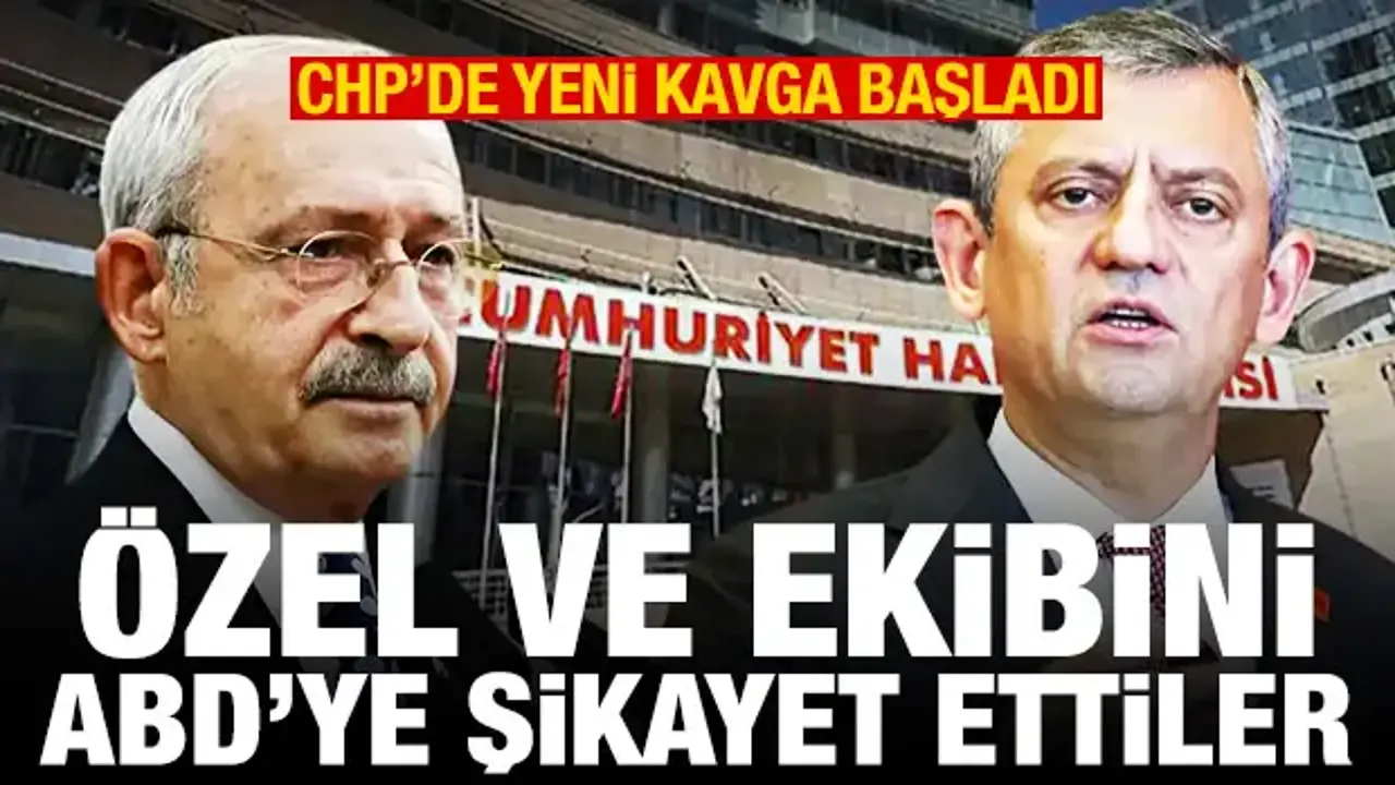 CHP'de sosyal medya devir krizi! Kılıçdaroğlu, Özel'i ABD'ye şikayet etti