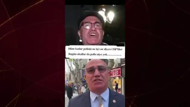 CHP'li Mahmut Tanal'ın okullardaki polis varlığına ilişkin söylemleri tepki çekti