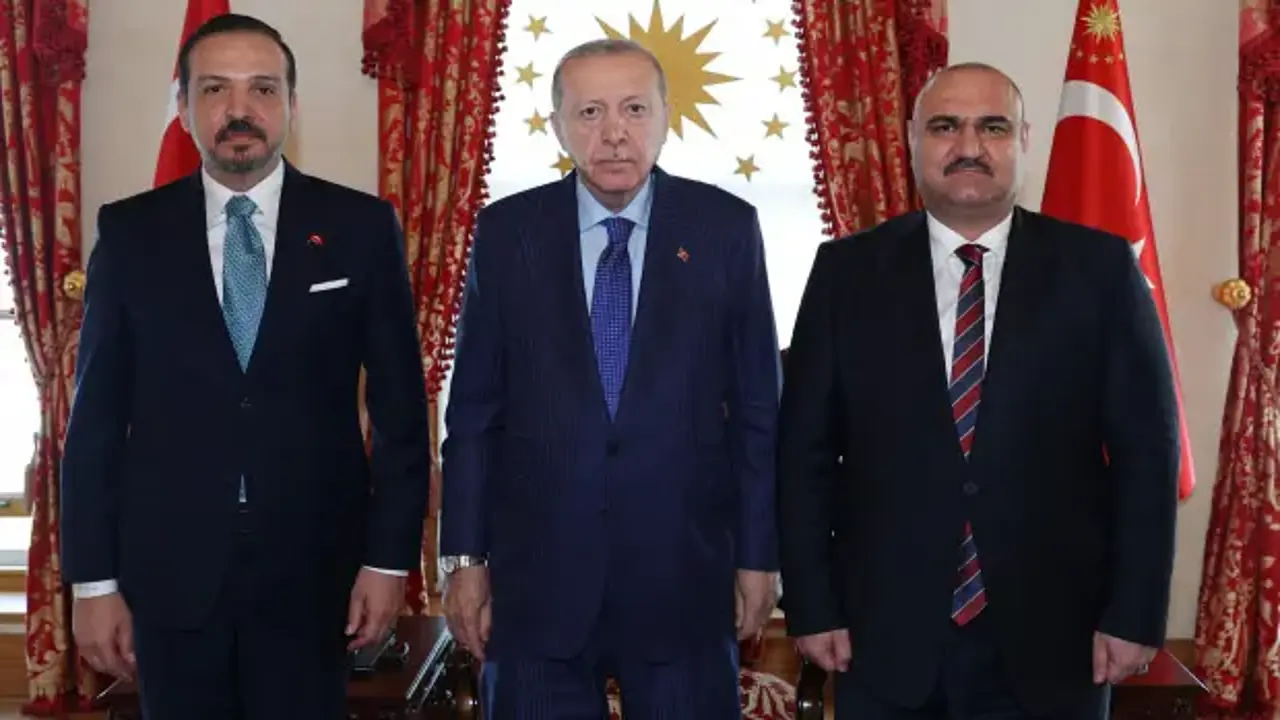 Cumhurbaşkanı Erdoğan, Kerkük Valisi'ni kabul etti