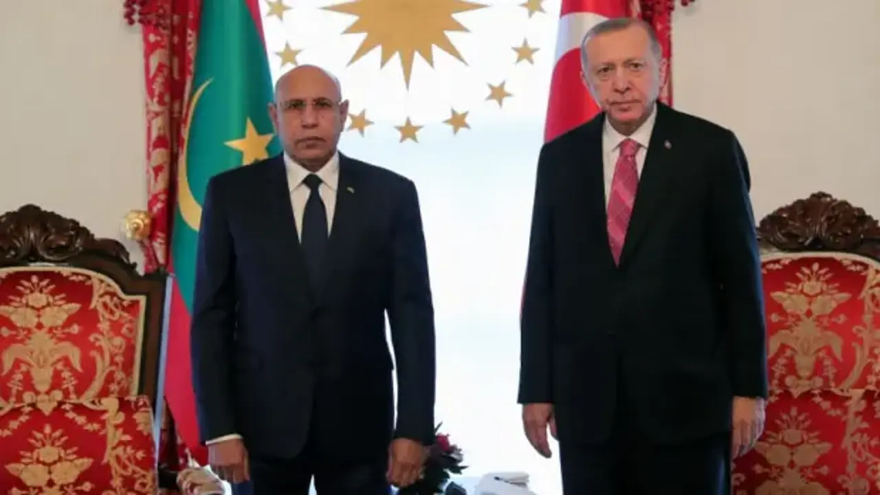 Cumhurbaşkanı Erdoğan, Moritanya lideriyle görüştü