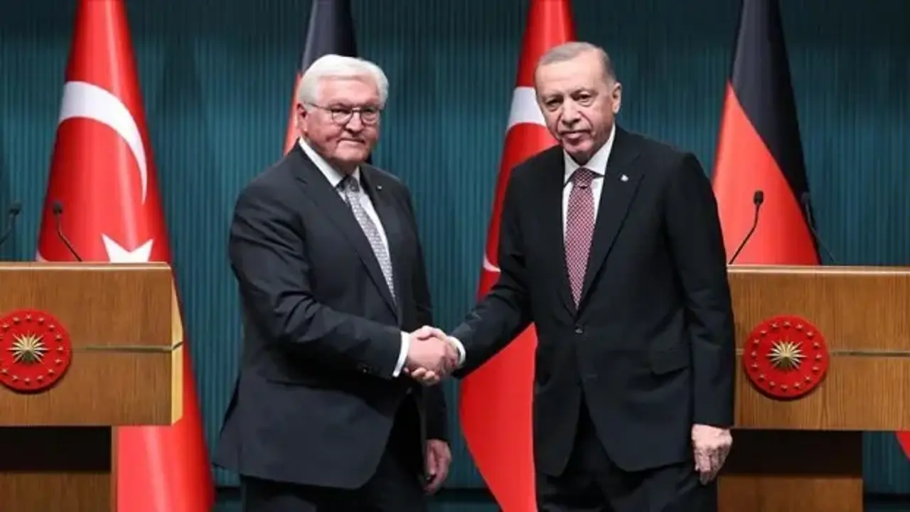 Cumhurbaşkanı Erdoğan, Steinmeier ile görüştü