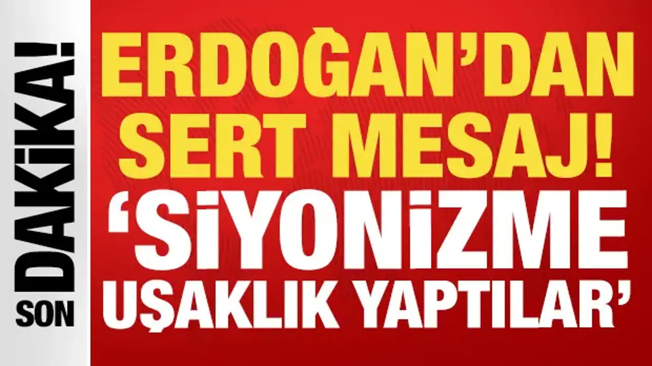 Cumhurbaşkanı Erdoğan'dan önemli açıklamalar: FETÖ Siyonizme uşaklık yaptı