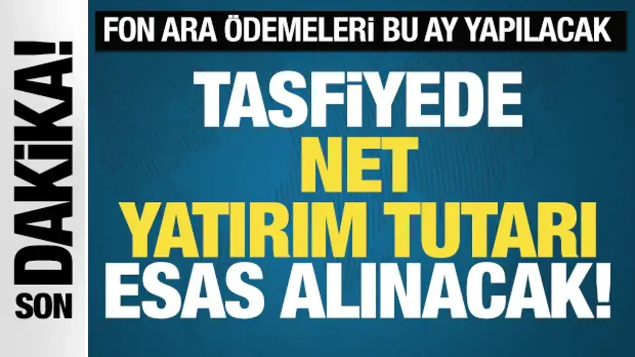 Cumhurbaşkanı Yardımcısı Cevdet Yılmaz: Sorunlu fonları karantinaya aldık