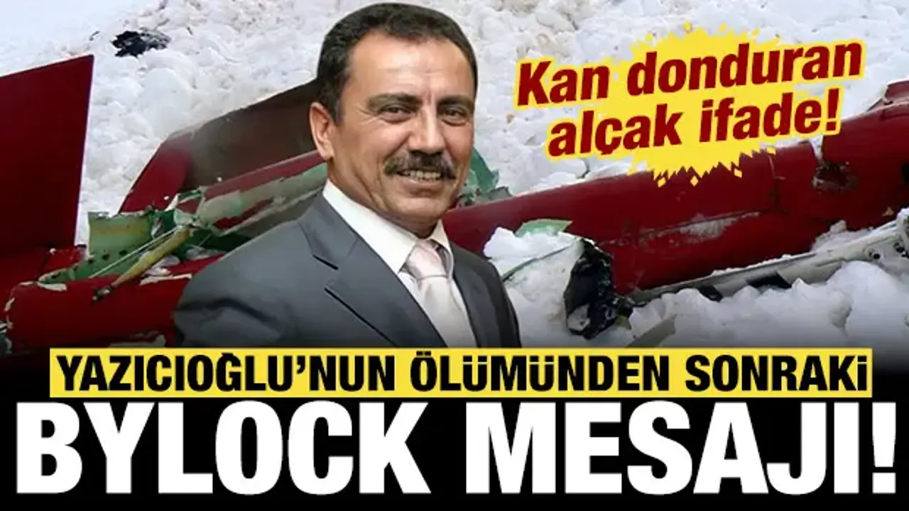 Davada kritik gelişme: Muhsin Yazıcıoğlu'nun ölümünden sonraki Bylock mesajı ortaya çıktı!