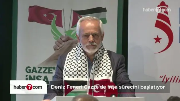 Deniz Feneri Gazze'de inşa sürecini başlatıyor