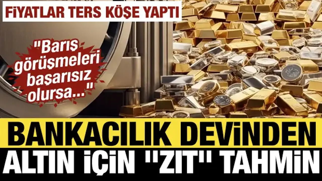 Dev bankadan altın için 