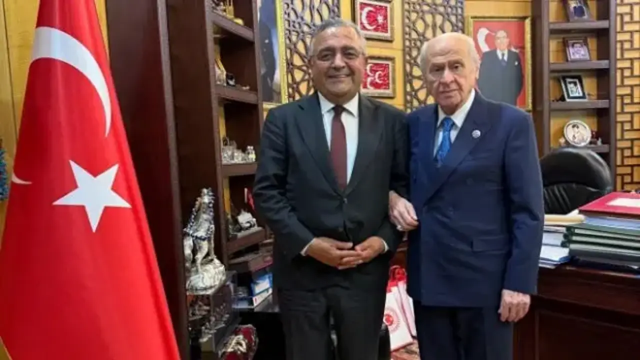 Devlet Bahçeli, CHP'li Sezgin Tanrıkulu'nu ağırladı!
