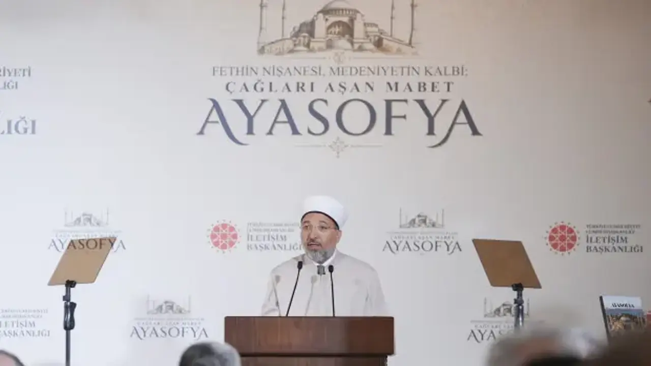 Diyanet İşleri Başkanı Arpaguş: Geleceğe yön verecek Fatihler yetiştirmek vefa borcumuz