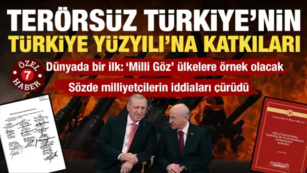 Dünyada bir ilk ‘milli göz’ modeli dünyada terörü bitirmek isten ülkelere örnek olacak
