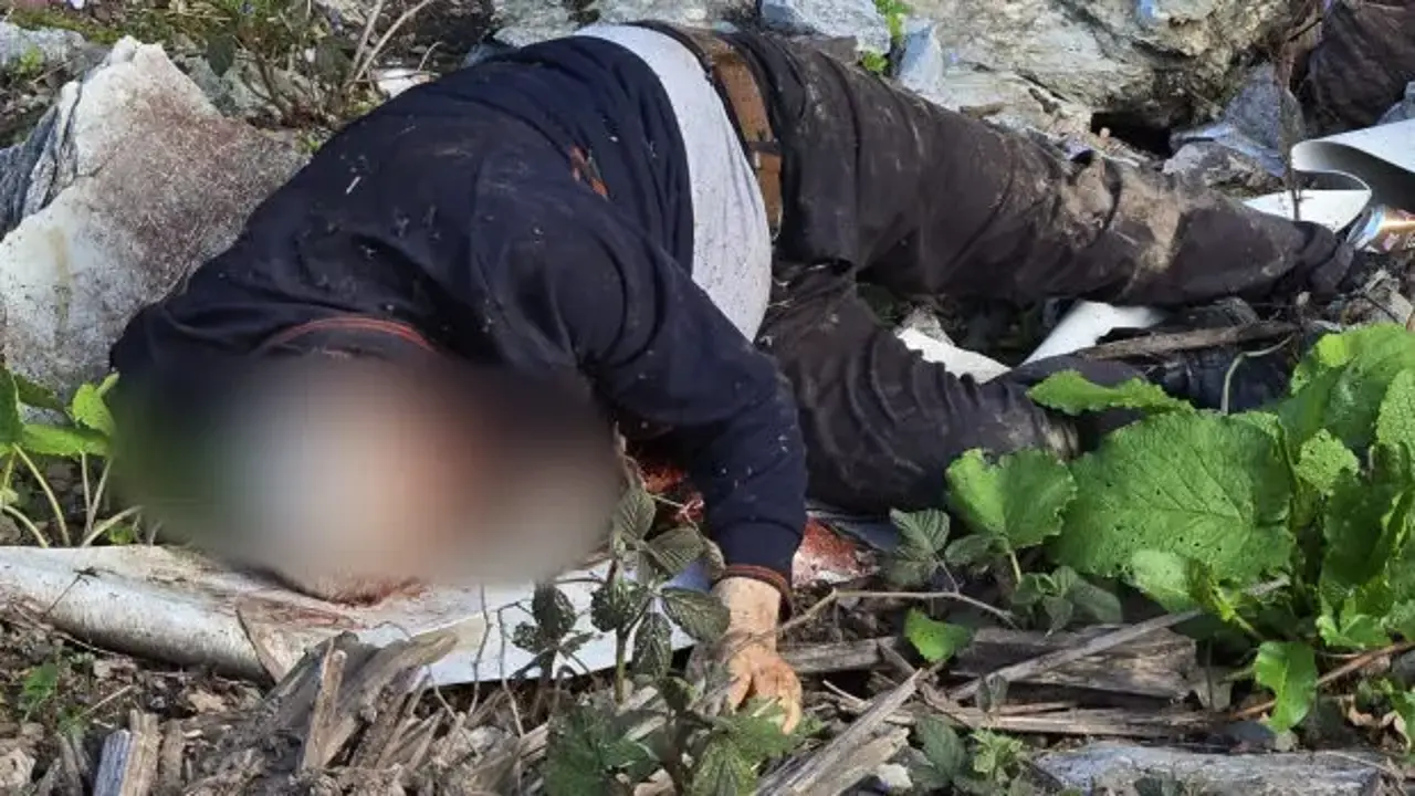 Düzce'de vahşet: Kimliği belirsiz erkek cesedi bulundu