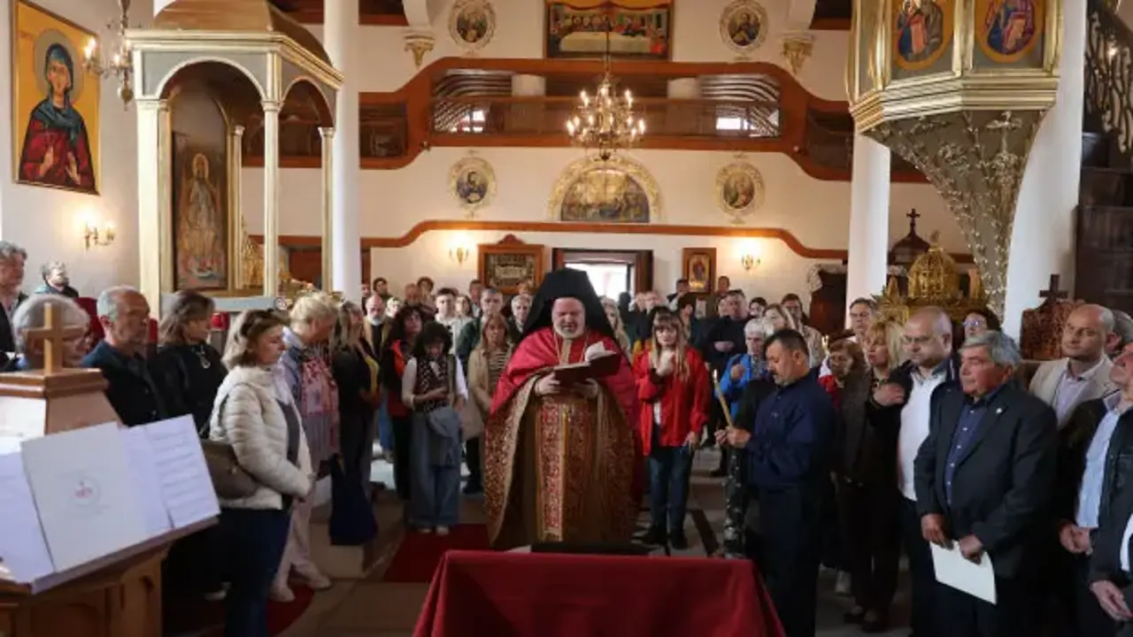 Edirne'deki Bulgar Ortodoks Kilisesi'nde Yunanca ayin gerginliği