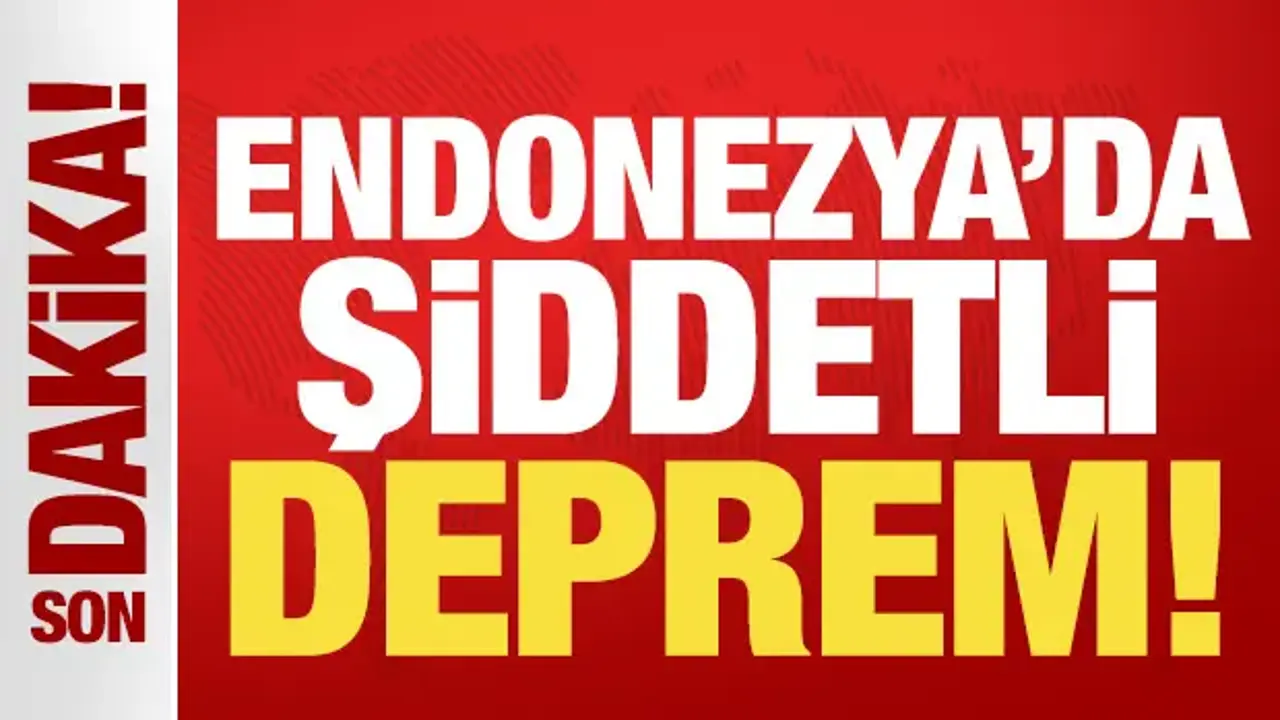 Endonezya'da 7,7 büyüklüğünde şiddetli deprem! Tsunami alarmı verildi