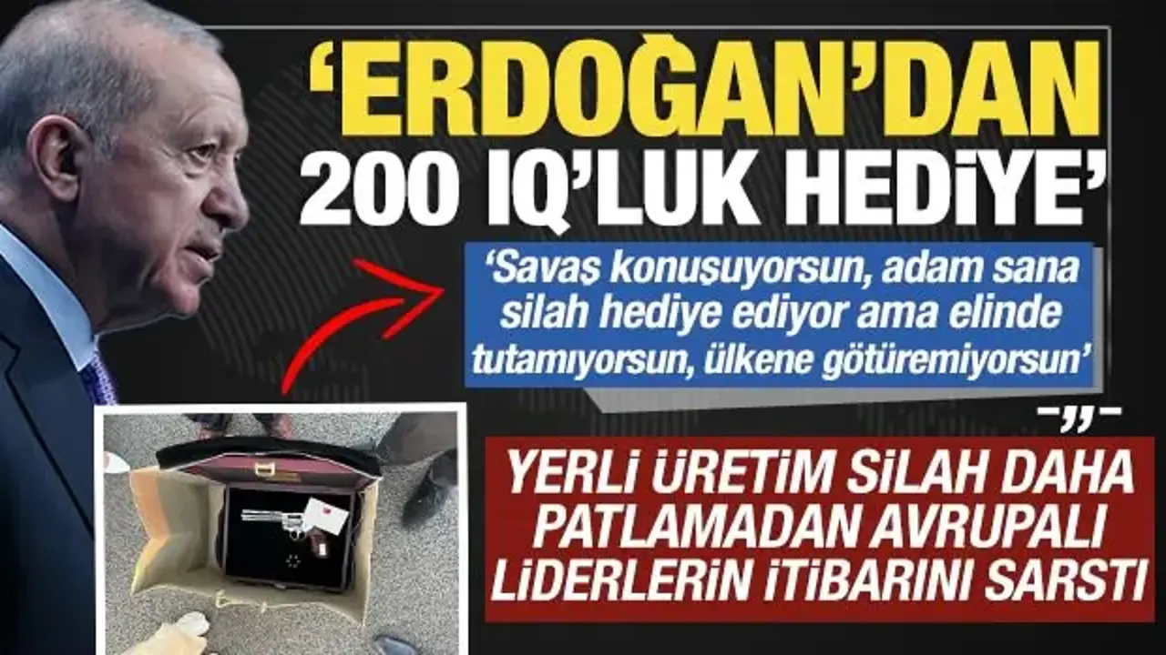 Erdoğan'dan 200 IQ'luk hediye: Silah daha patlamadan Avrupalı liderlerin itibarını sarstı