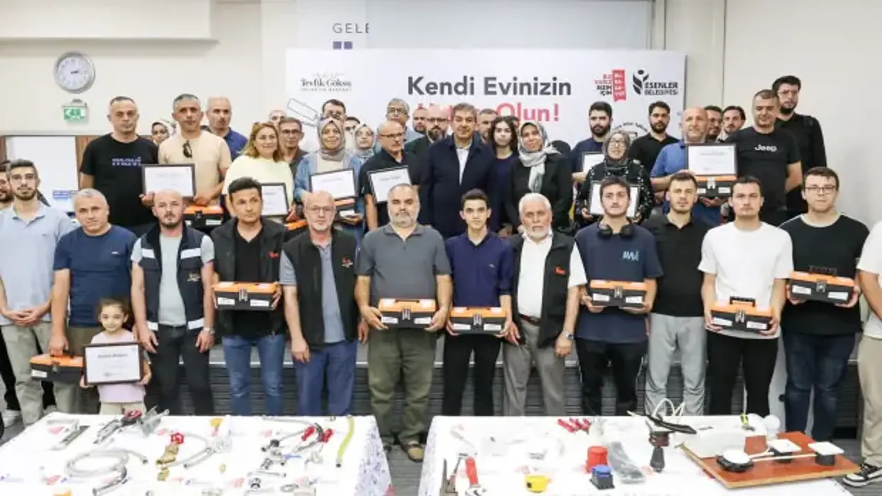 Esenler'de evlerin yeni ustaları göreve hazır!