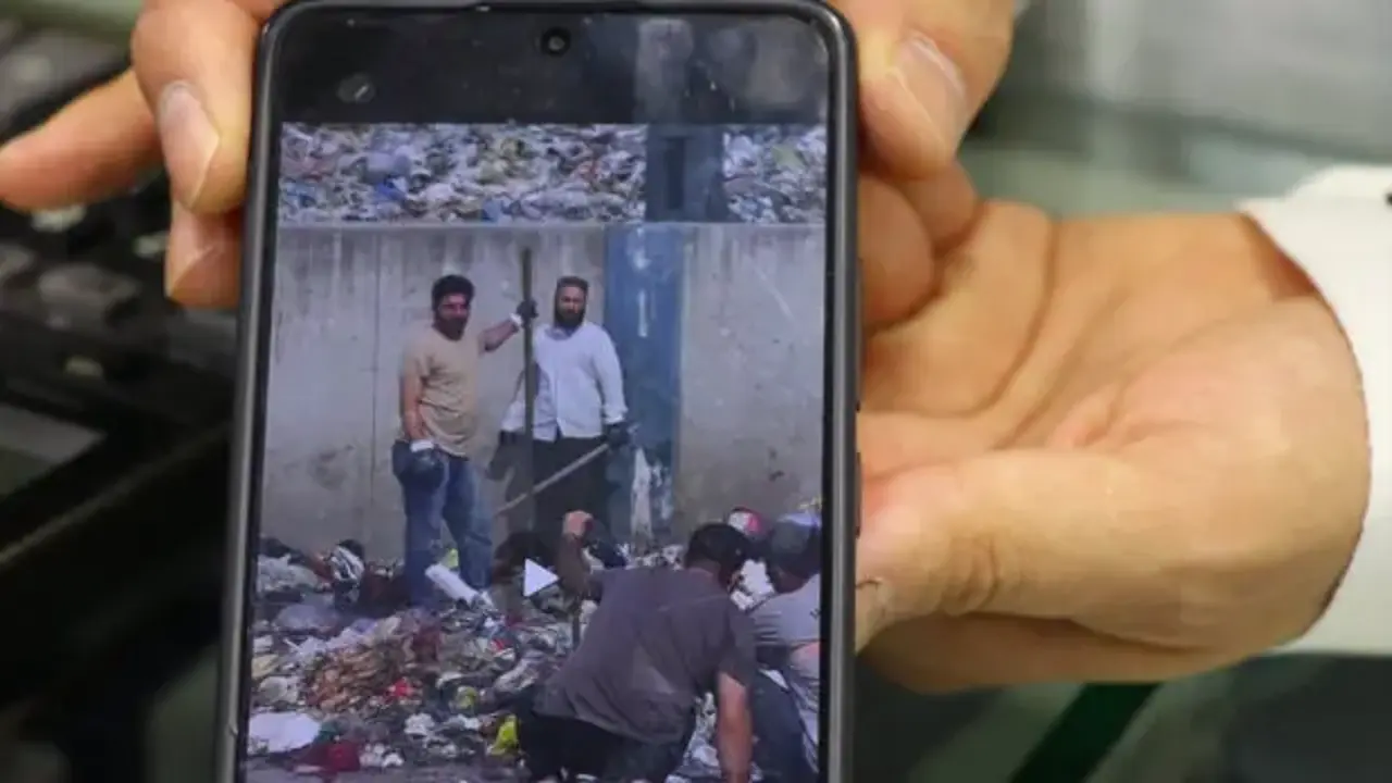 Eşinin çöpe attığı 400 bin lirayı 15 ton atıkta aradı!
