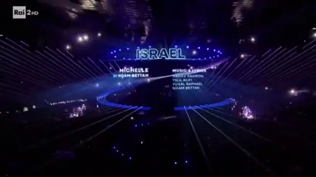 Eurovision'da İsrail sahneye çıkınca salonda 