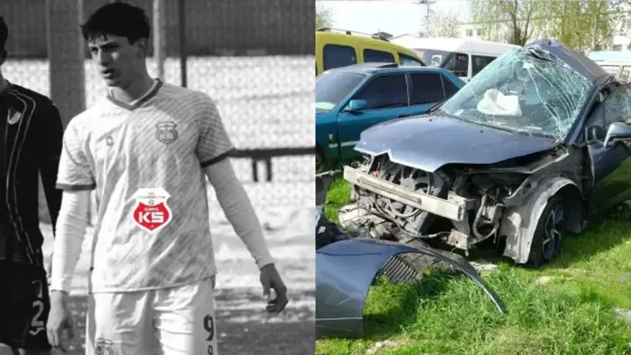 Feci kazada genç futbolcu hayatını kaybetti