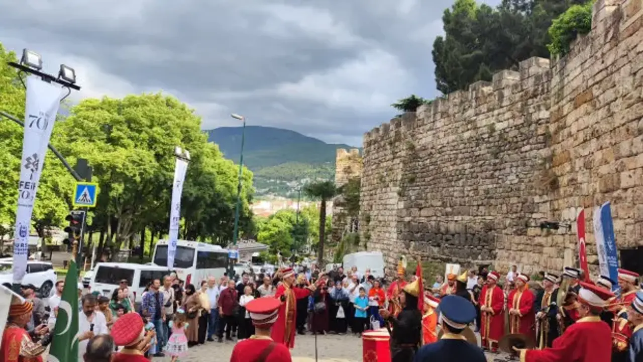 Fethin 700. Yılında mehter sesleri Saltanat Kapı'dan yükseldi