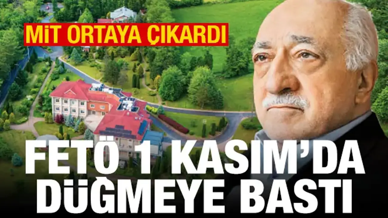 FETÖ 1 Kasım'da düğmeye bastı